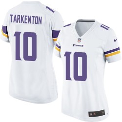 Women's Fran Tarkenton Minnesota Vikings Nike Elite White Road Jersey