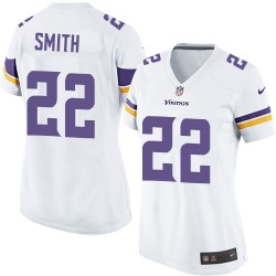 Women's Harrison Smith Minnesota Vikings Nike Limited White Road Jersey