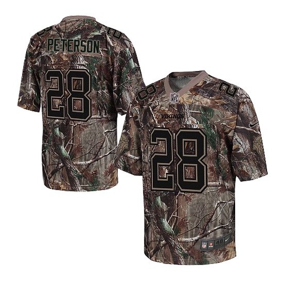 Adrian Peterson Minnesota Vikings Nike Limited Camo Realtree Jersey