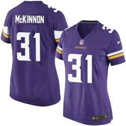 Women's Jerick McKinnon Minnesota Vikings Nike Game Purple Home Jersey