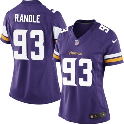 Women's John Randle Minnesota Vikings Nike Limited Purple Home Jersey