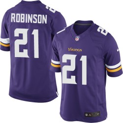 Josh Robinson Minnesota Vikings Nike Limited Purple Home Jersey