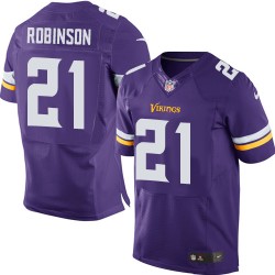 Josh Robinson Minnesota Vikings Nike Elite Purple Home Jersey