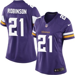 Women's Josh Robinson Minnesota Vikings Nike Limited Purple Home Jersey