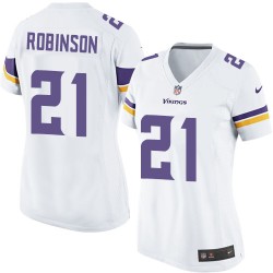 Women's Josh Robinson Minnesota Vikings Nike Limited White Road Jersey