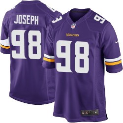 Linval Joseph Minnesota Vikings Nike Game Purple Home Jersey