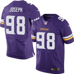 Linval Joseph Minnesota Vikings Nike Elite Purple Home Jersey