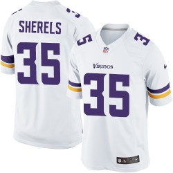 Marcus Sherels Minnesota Vikings Nike Limited White Road Jersey