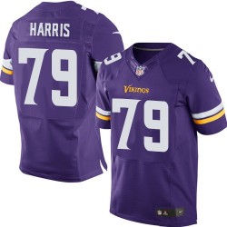 Michael Harris Minnesota Vikings Nike Elite Purple Home Jersey