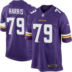 Michael Harris Minnesota Vikings Nike Game Purple Home Jersey