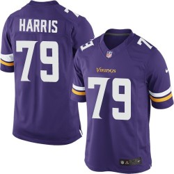 Michael Harris Minnesota Vikings Nike Limited Purple Home Jersey
