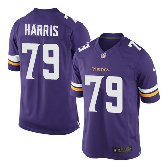 Michael Harris Minnesota Vikings Nike Limited Purple Home Jersey