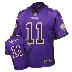 Mike Wallace Minnesota Vikings Nike Elite Purple Drift Fashion Jersey