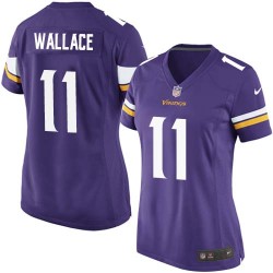 Women's Mike Wallace Minnesota Vikings Nike Game Purple Home Jersey