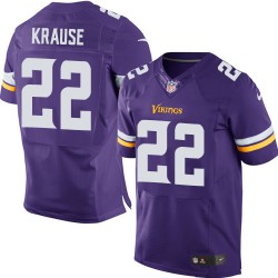 Paul Krause Minnesota Vikings Nike Elite Purple Home Jersey